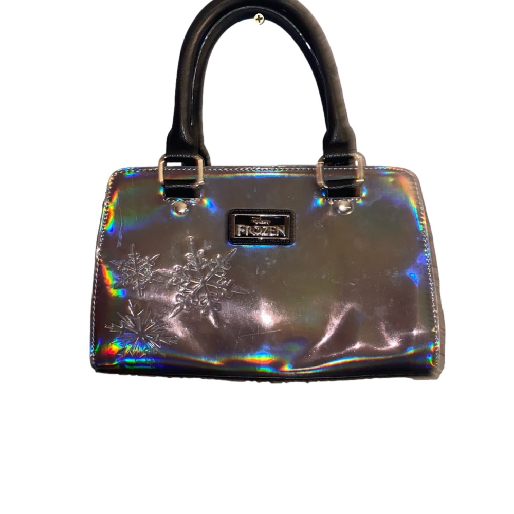 LOUNGEFLY DISNEY FROZEN ELSA BAG PURSE CROSSBODY SATCHEL EMBOSSED FAUX LEATHER